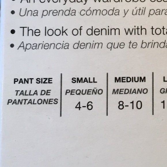 NO NONSENSE Women's White Denim Leggings NEW!! - Picture 6 of 8